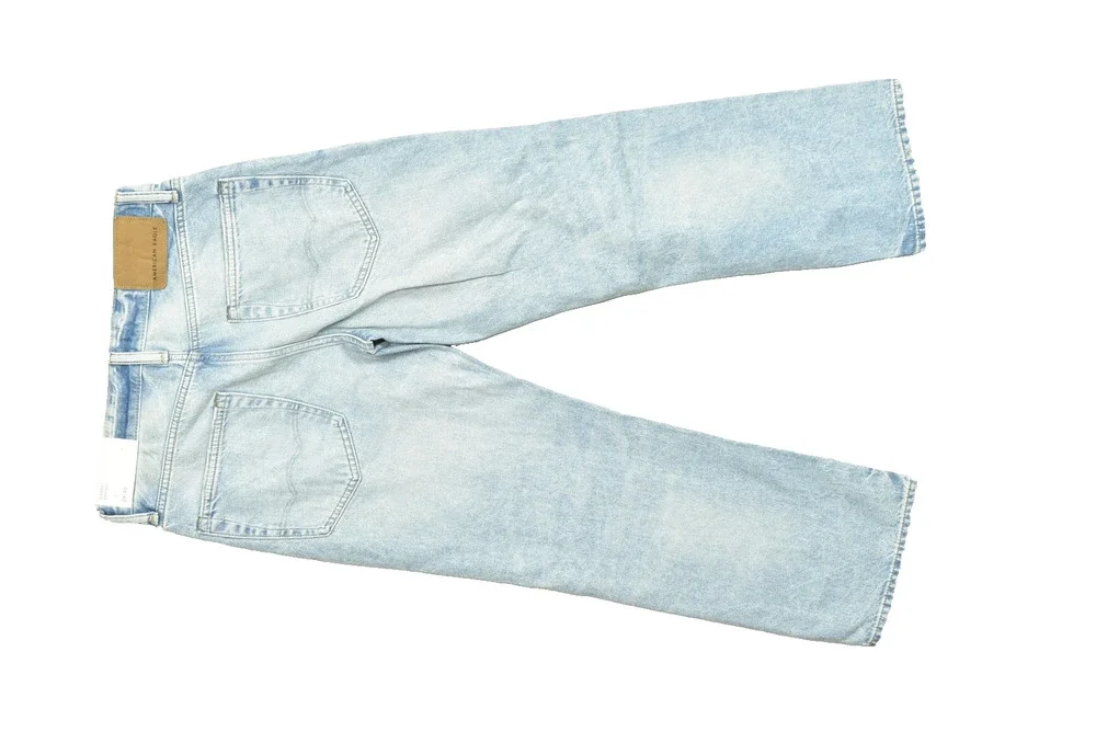 American Eagle Classic Bootcut Jeans Men's 29x30 Light Wash Denim 100% Cotton